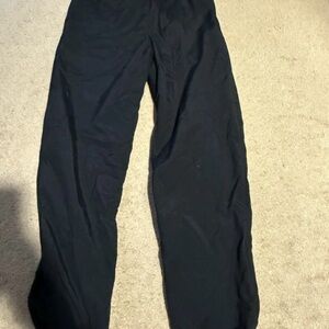 Lacrosse/Soccer/Football/Basketball/Hockey Warm Up Pants- Black- Delong- L